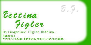 bettina figler business card